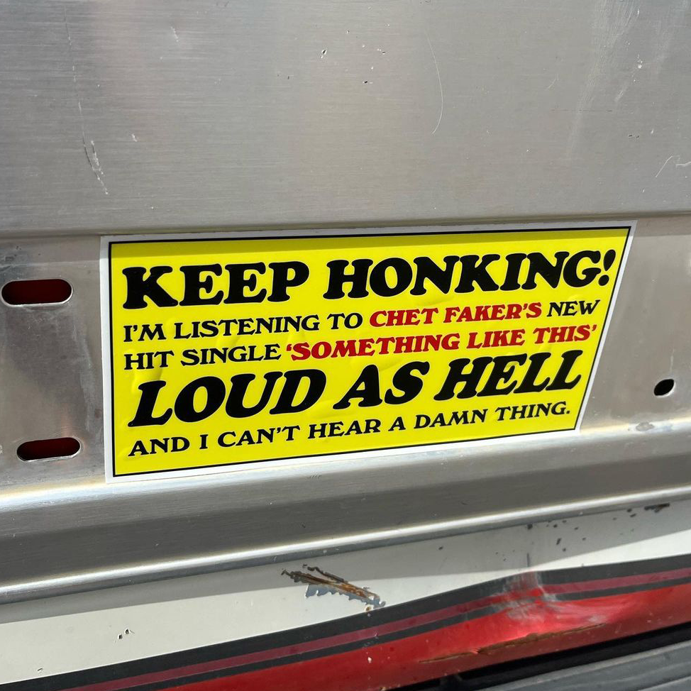 Keep Honking Bumper Sticker