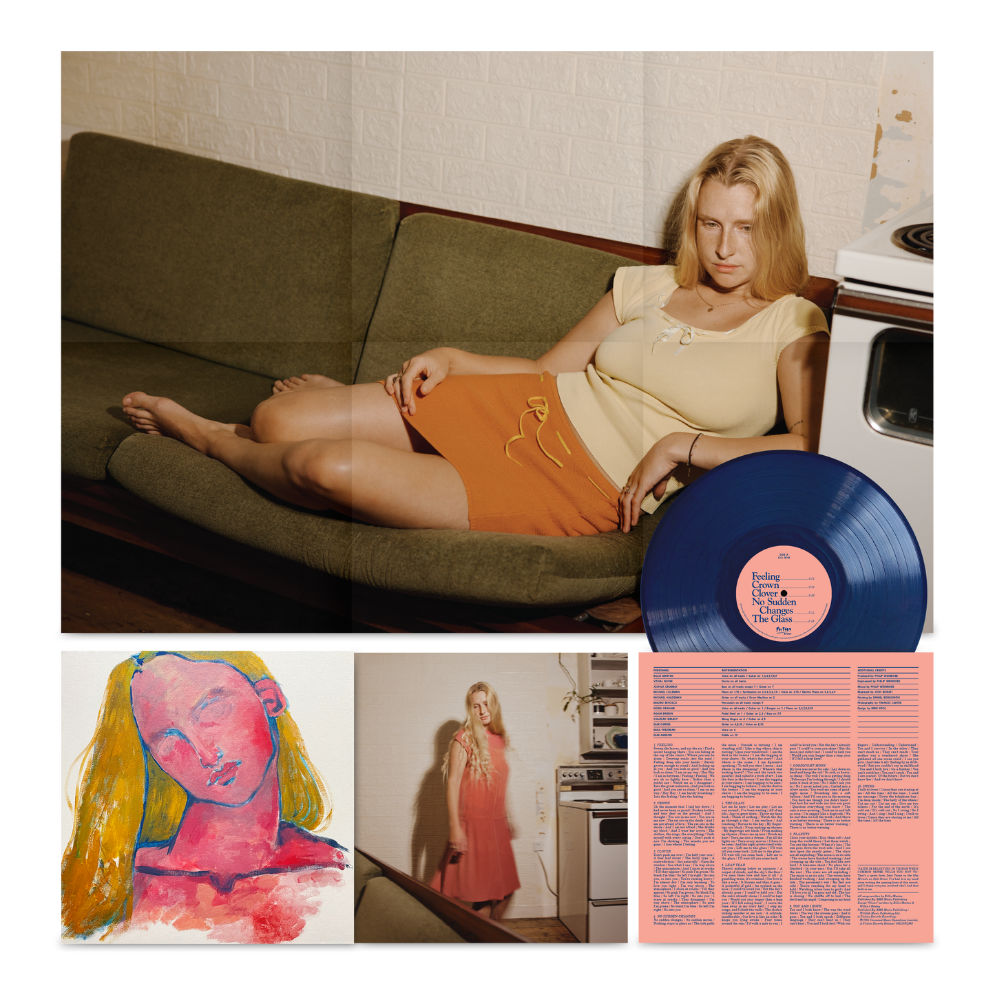 Dog Eared Vinyl LP (Deep Ocean Blue)