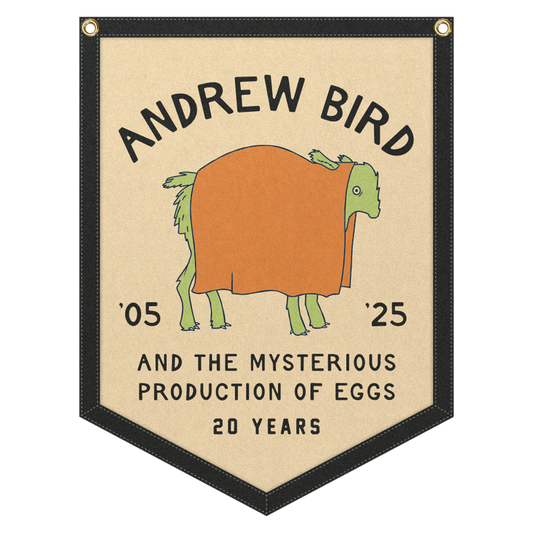 Andrew Bird X Oxford Pennant Camp Flag