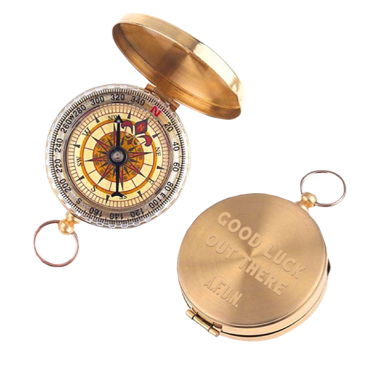 Good Luck Out There Compass