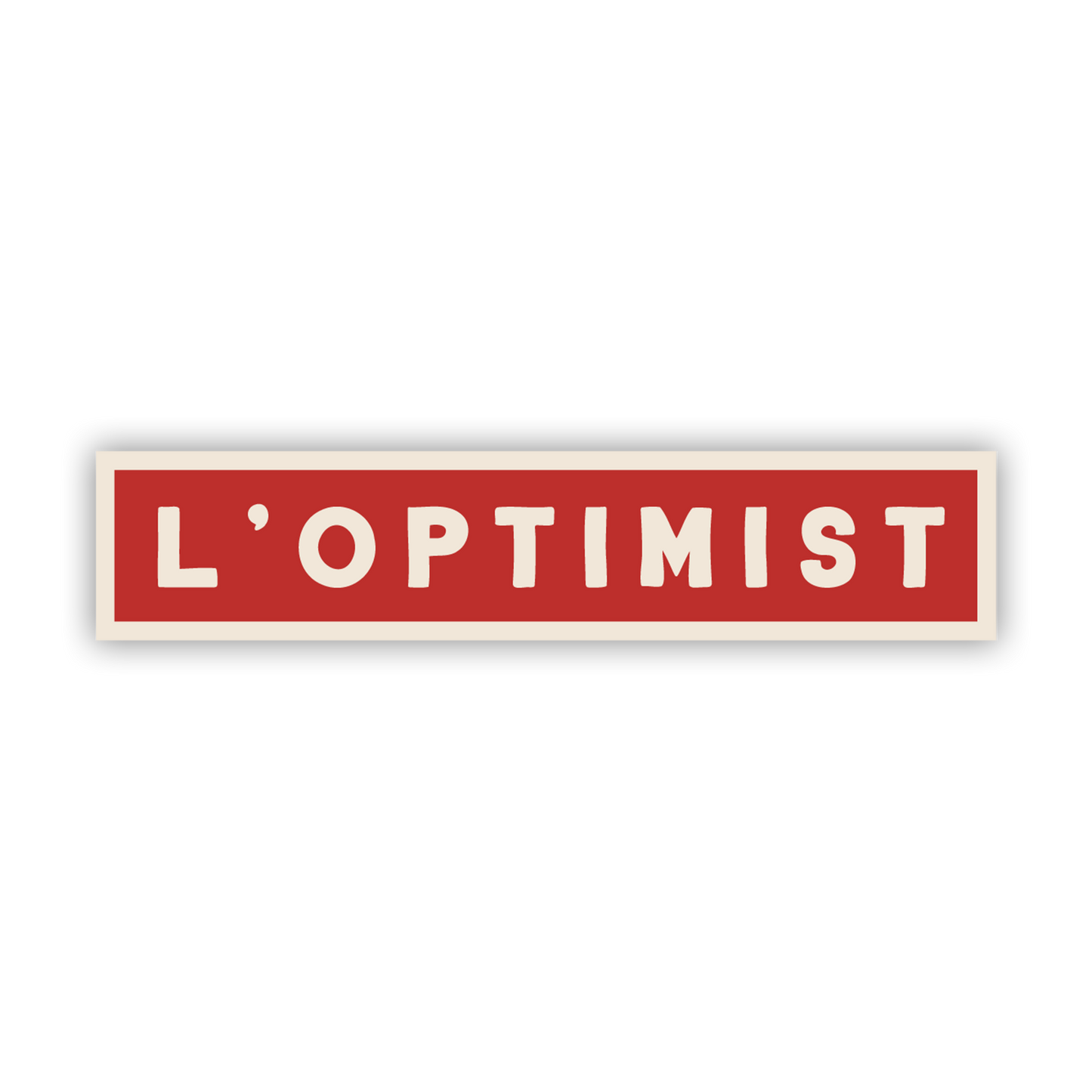 L'Optimist Patch