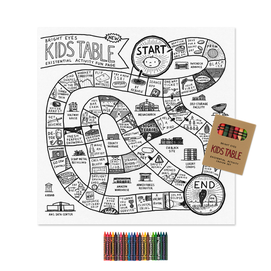 Kids Table EP Coloring Print