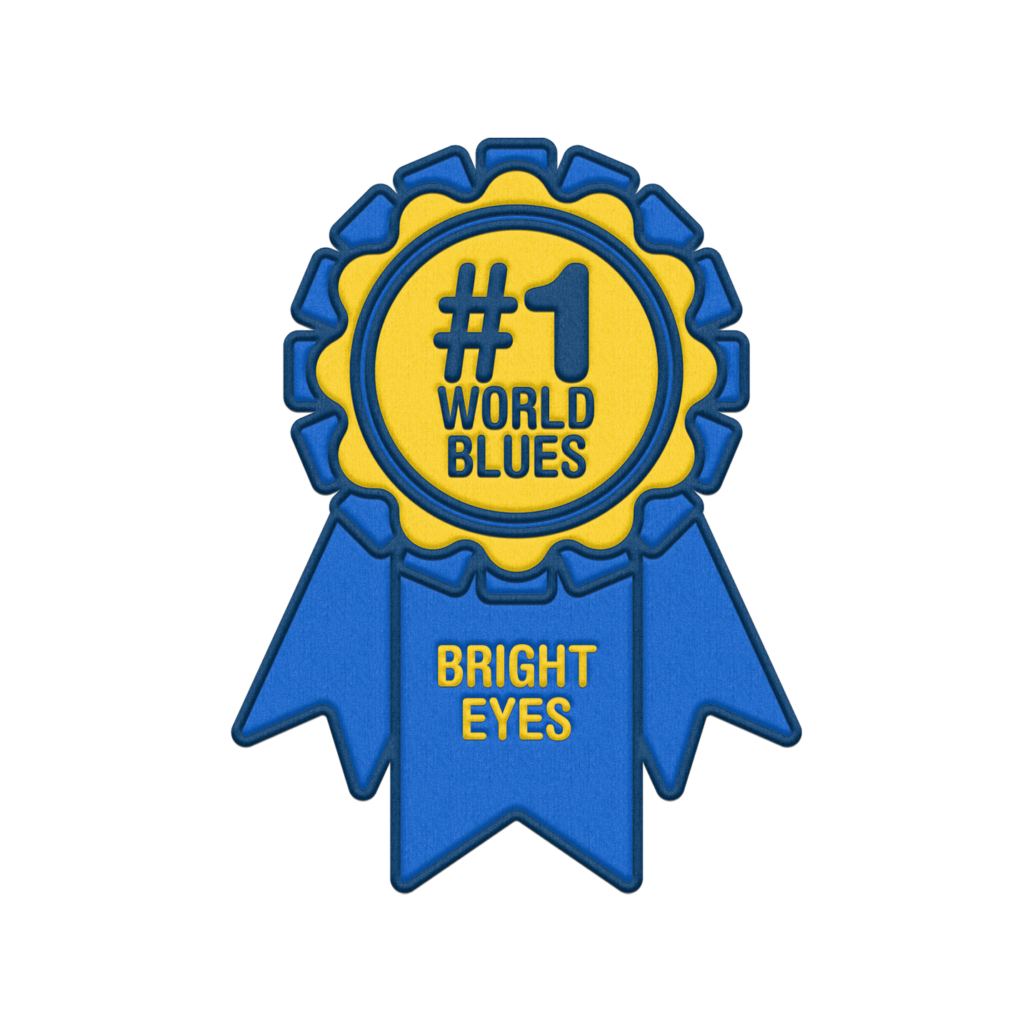 #1 World Blues Patch
