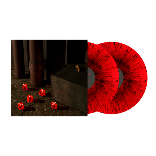 Five Dice, All Threes Double LP - Red & Black Splatter (D2C Exclusive)
