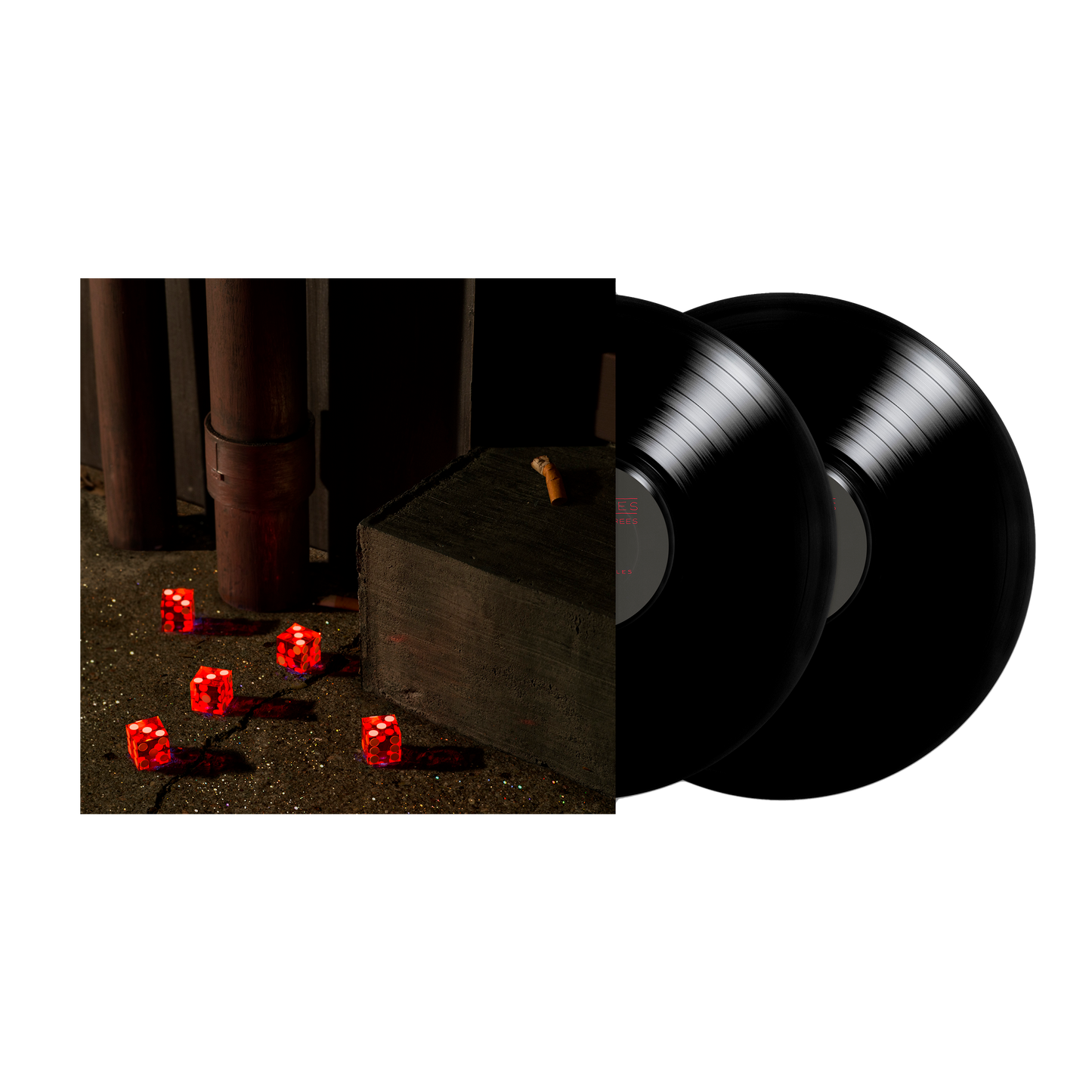 Five Dice, All Threes Double LP - Black