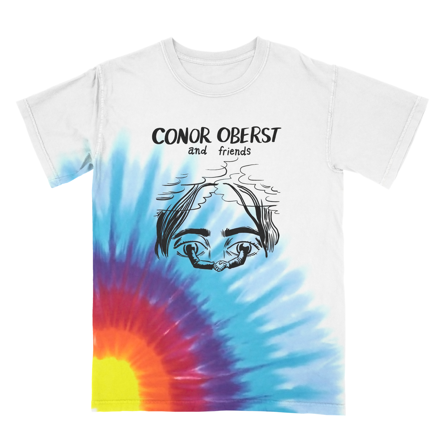 Handshake Tie Dye Tee