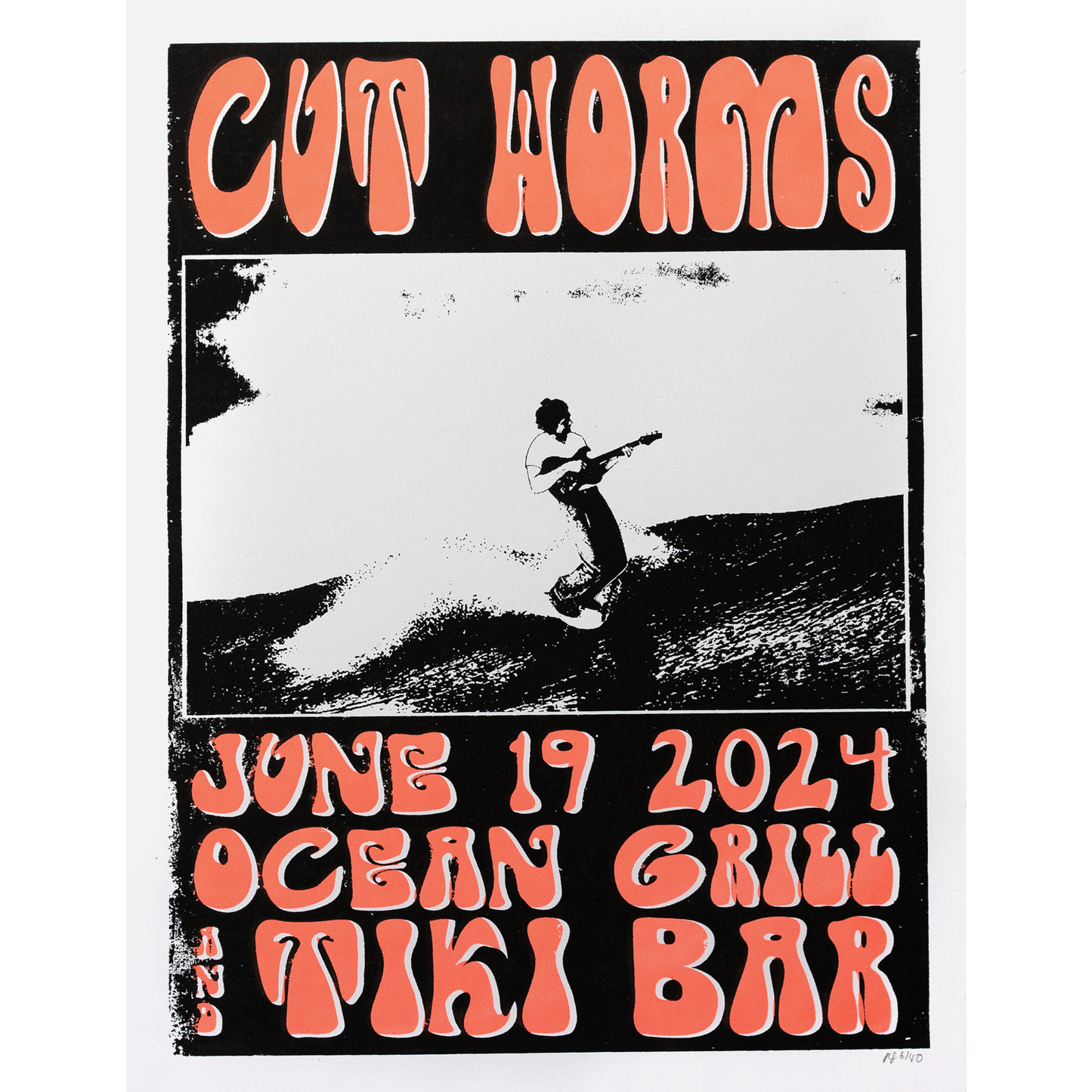 Cut Worms at Ocean Bar and Grill Poster