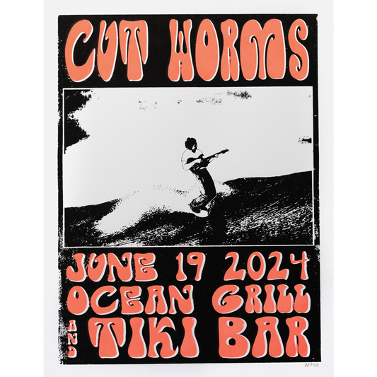 Cut Worms at Ocean Bar and Grill Poster