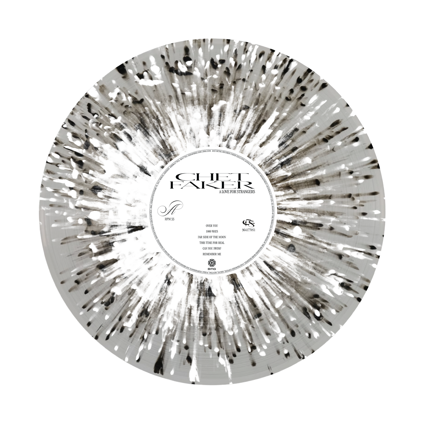 A Love For Strangers Vinyl LP - Clear w/ Splatter