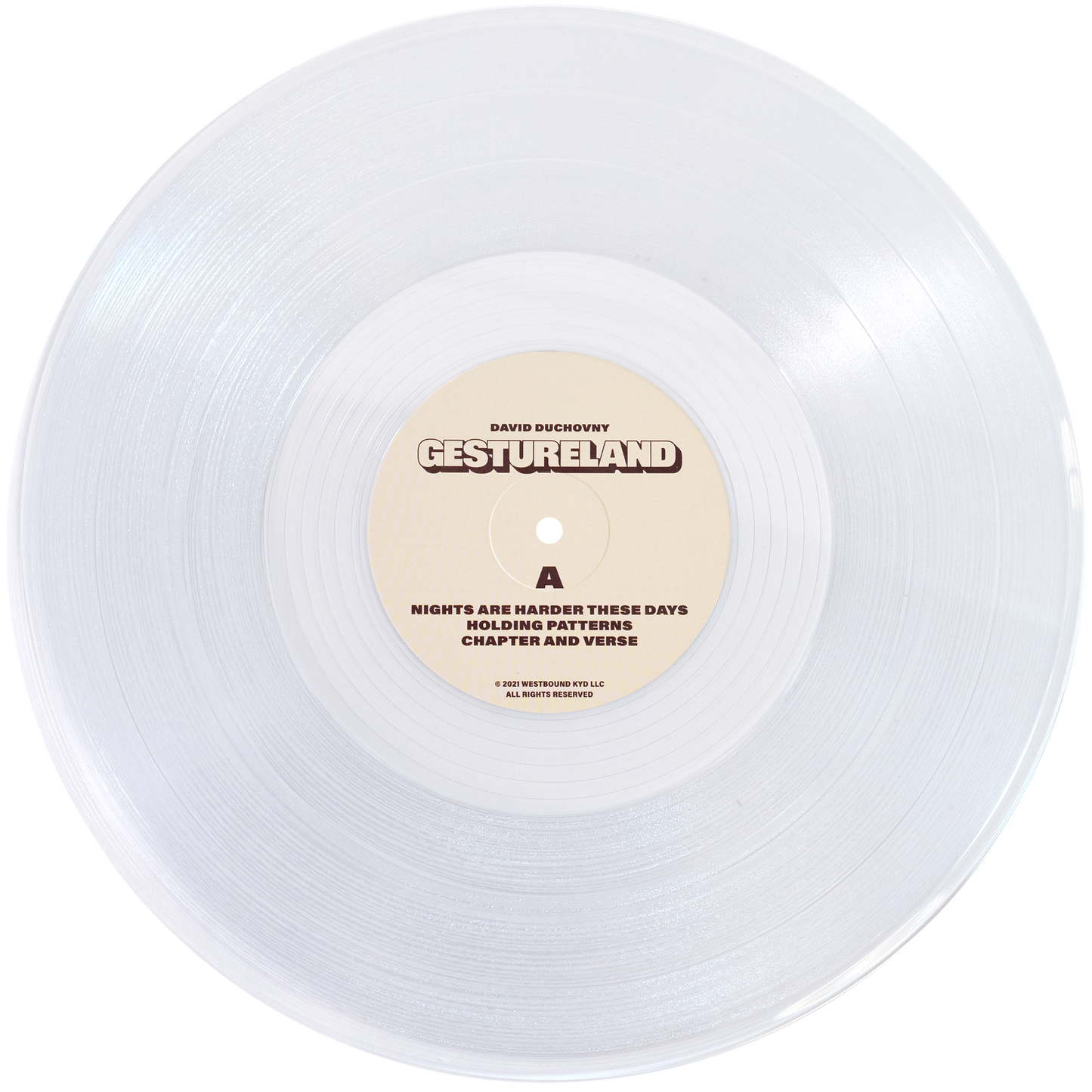 (Exclusive Clear) Gestureland Vinyl LP