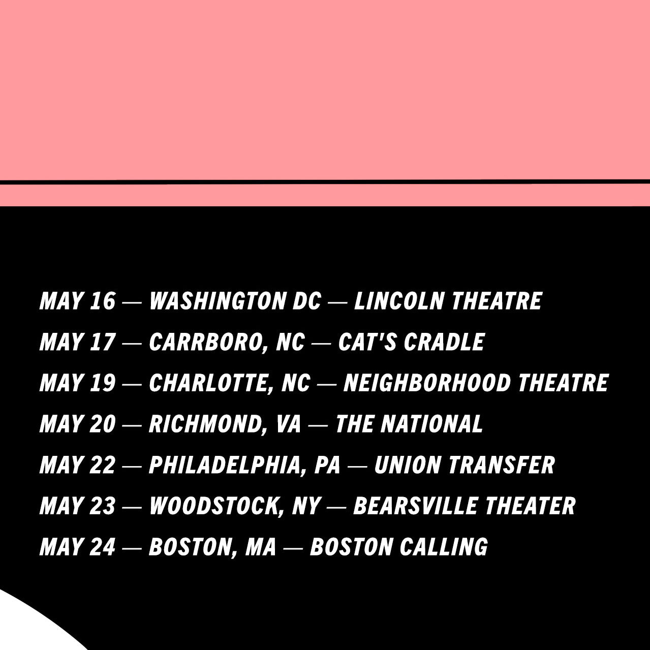 Gold Rush Tour 2025 Poster