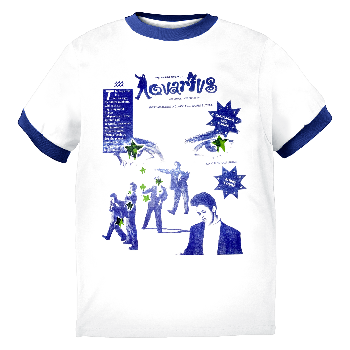 Aquarius Ringer Tee