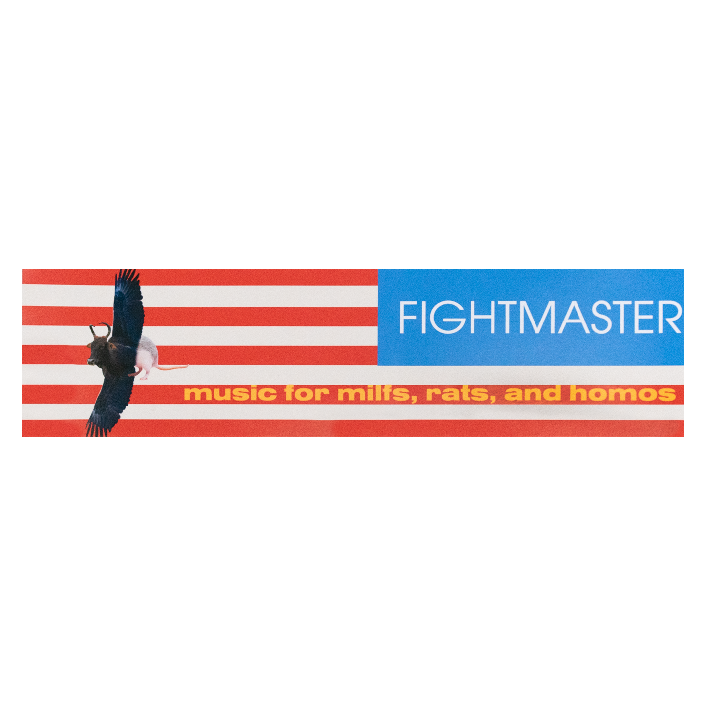 Flag Bumper Sticker