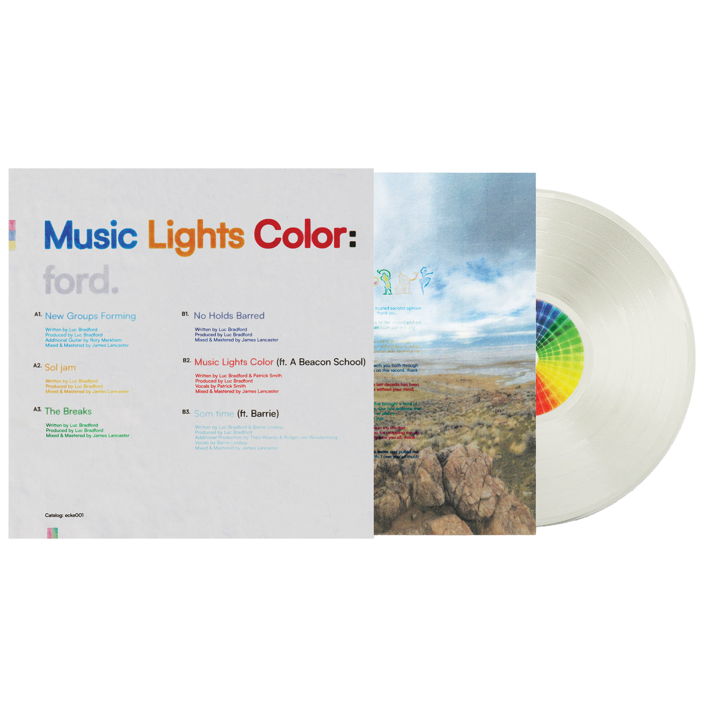 Music Lights Color Vinyl LP
