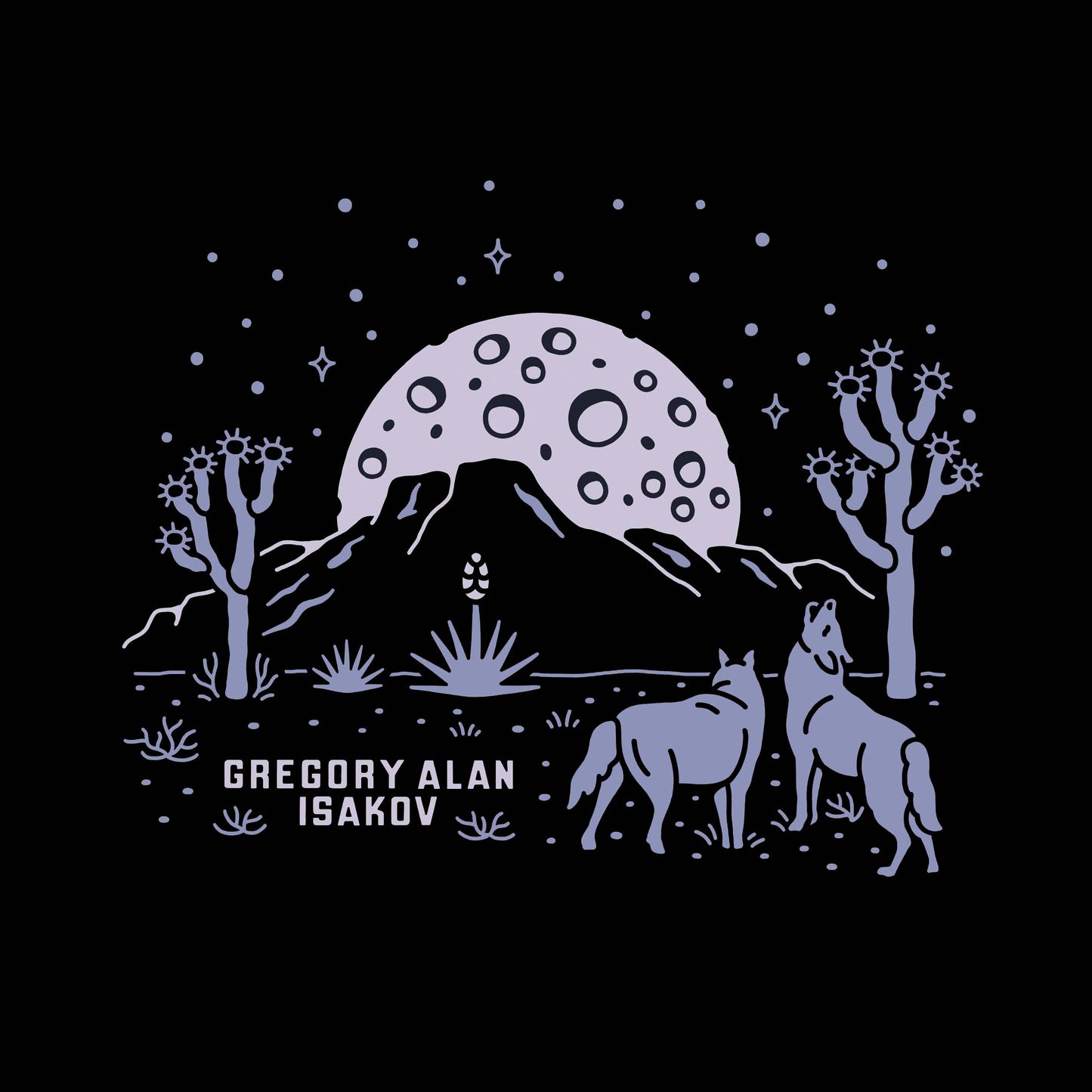 Full Moon in Joshua Tree T-Shirt