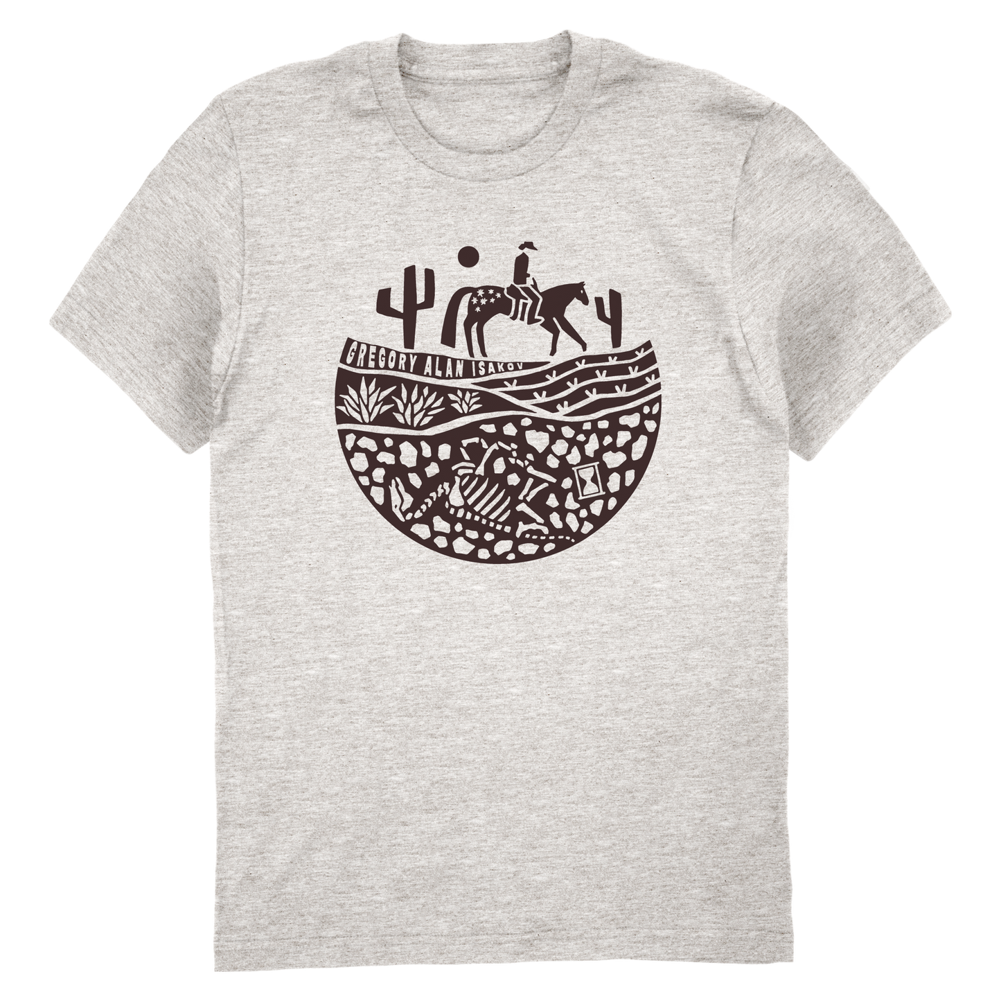 Appaloosa Woodblock T-Shirt (Parchment)