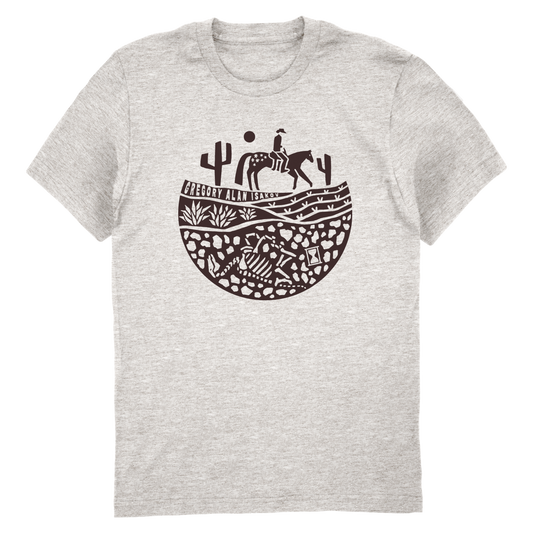 Appaloosa Woodblock T-Shirt (Parchment)