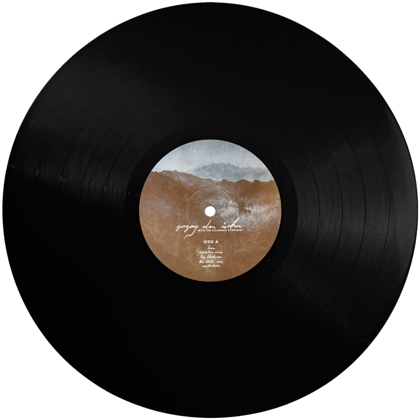 Gregory Alan Isakov with the Colorado Symphony 180 Gram Vinyl LP