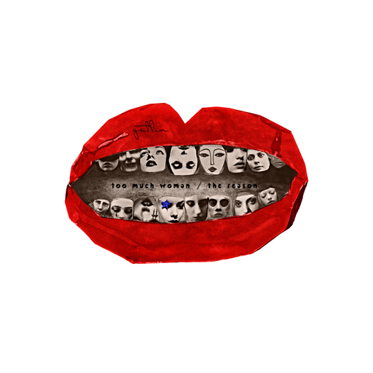 Too Much Woman / The Reason Die-Cut Sticker