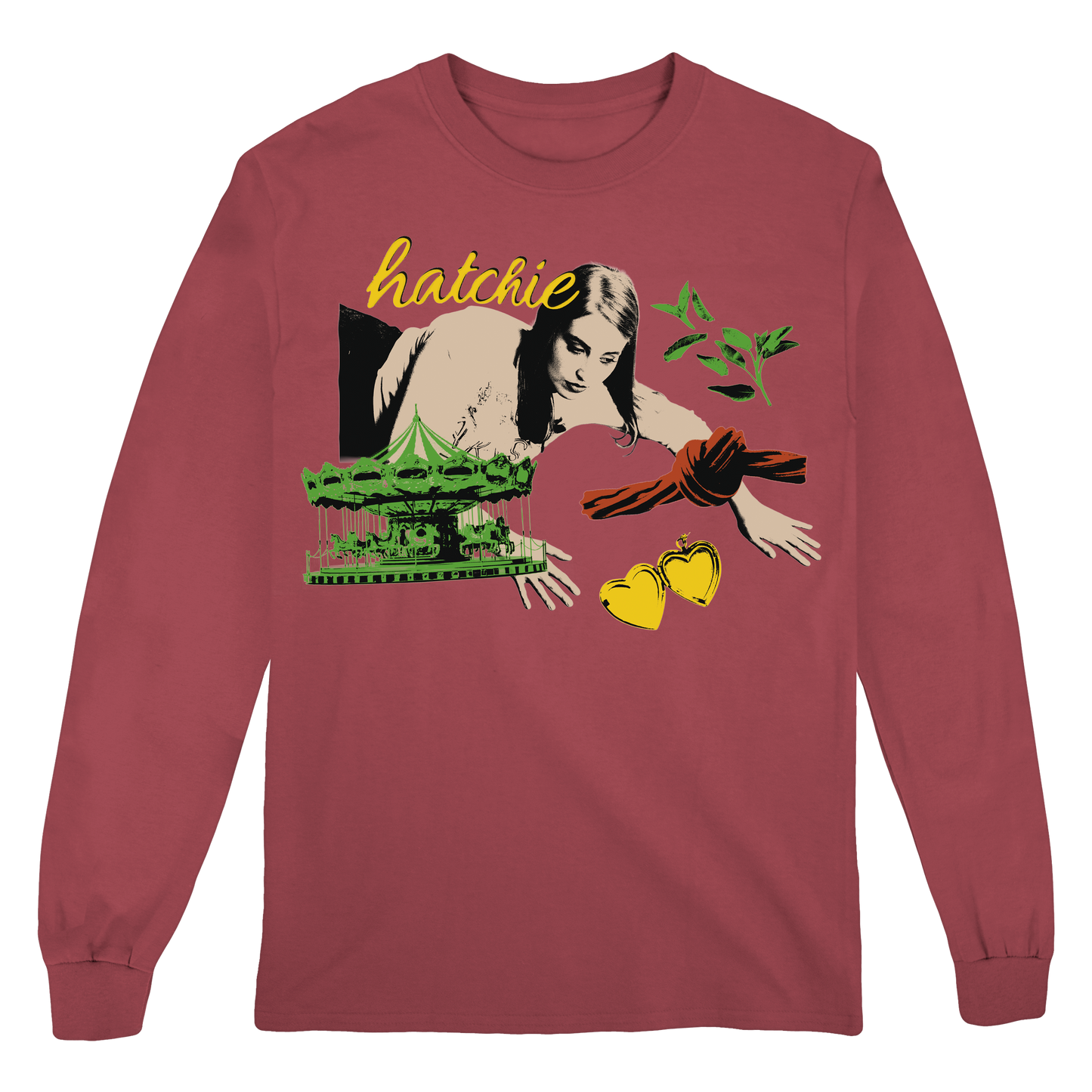 Liquorice Collage Longsleeve Tee