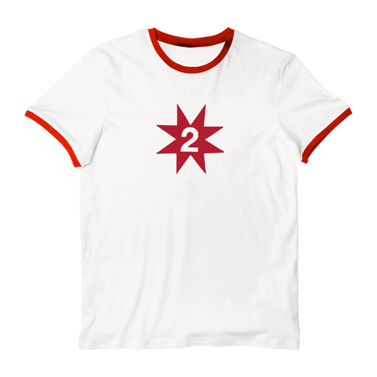 Phonetics On and On Ringer Tee (Vintage White)