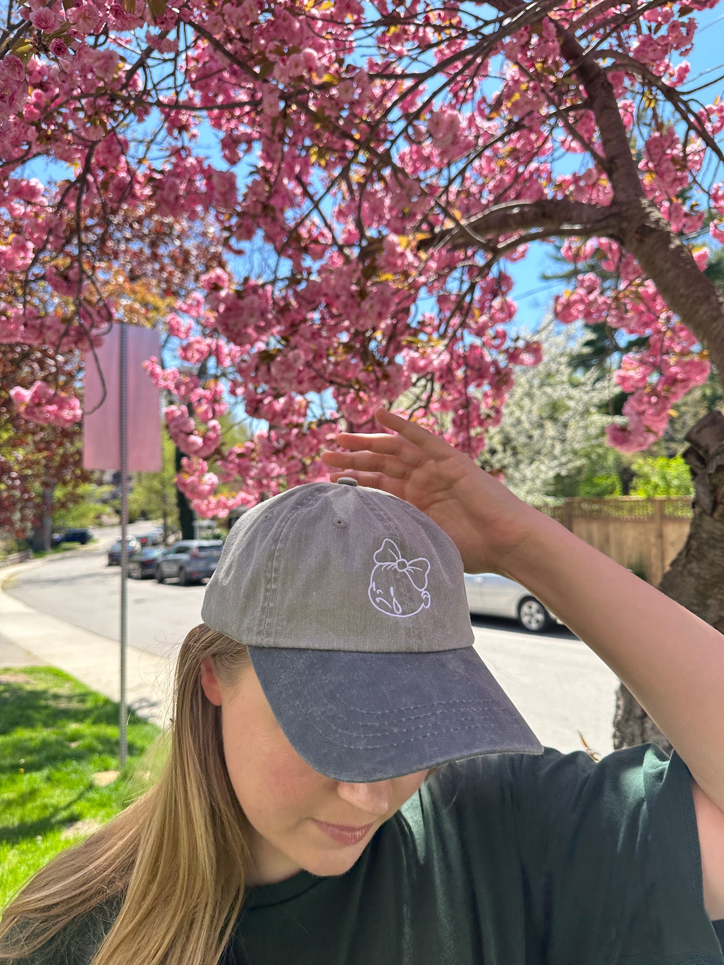 Crybaby Logo Dad Cap