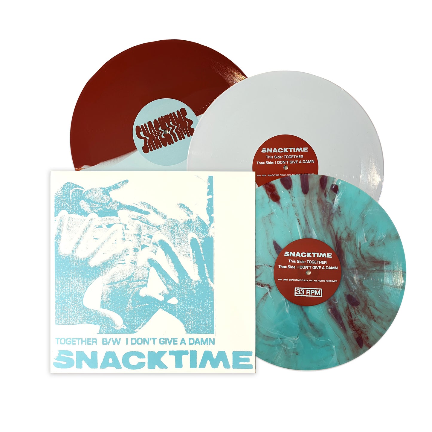 Together B/W I Don't Give A Damn Vinyl EP