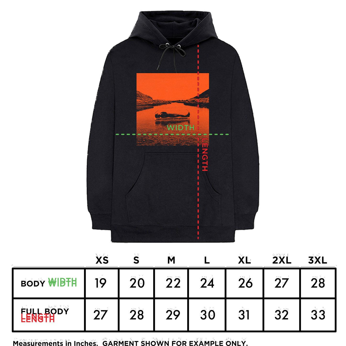 Broods: Space Island Hoodie (Black)