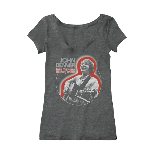 Take Me Home, Country Roads Ladies V-Neck Tee