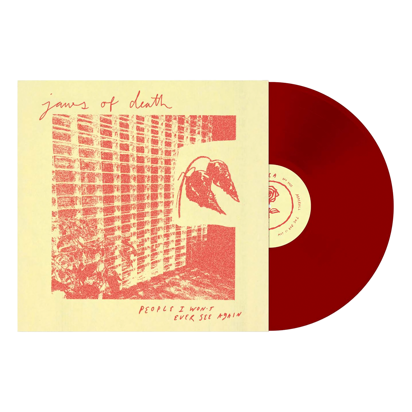 People I Won't Ever See Again Vinyl LP - 1st Pressing (Translucent Red)