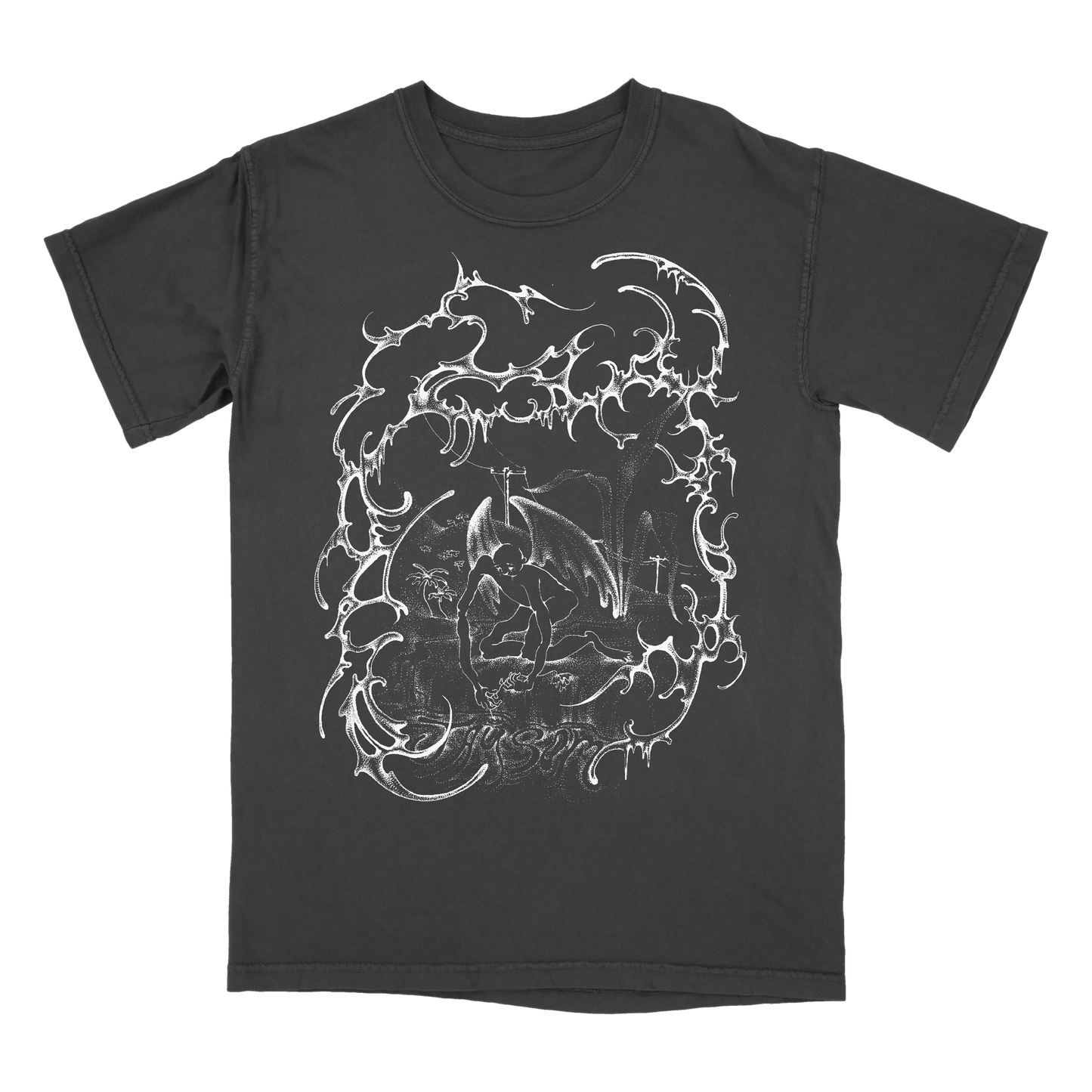 Big Angel Tee - Graphite