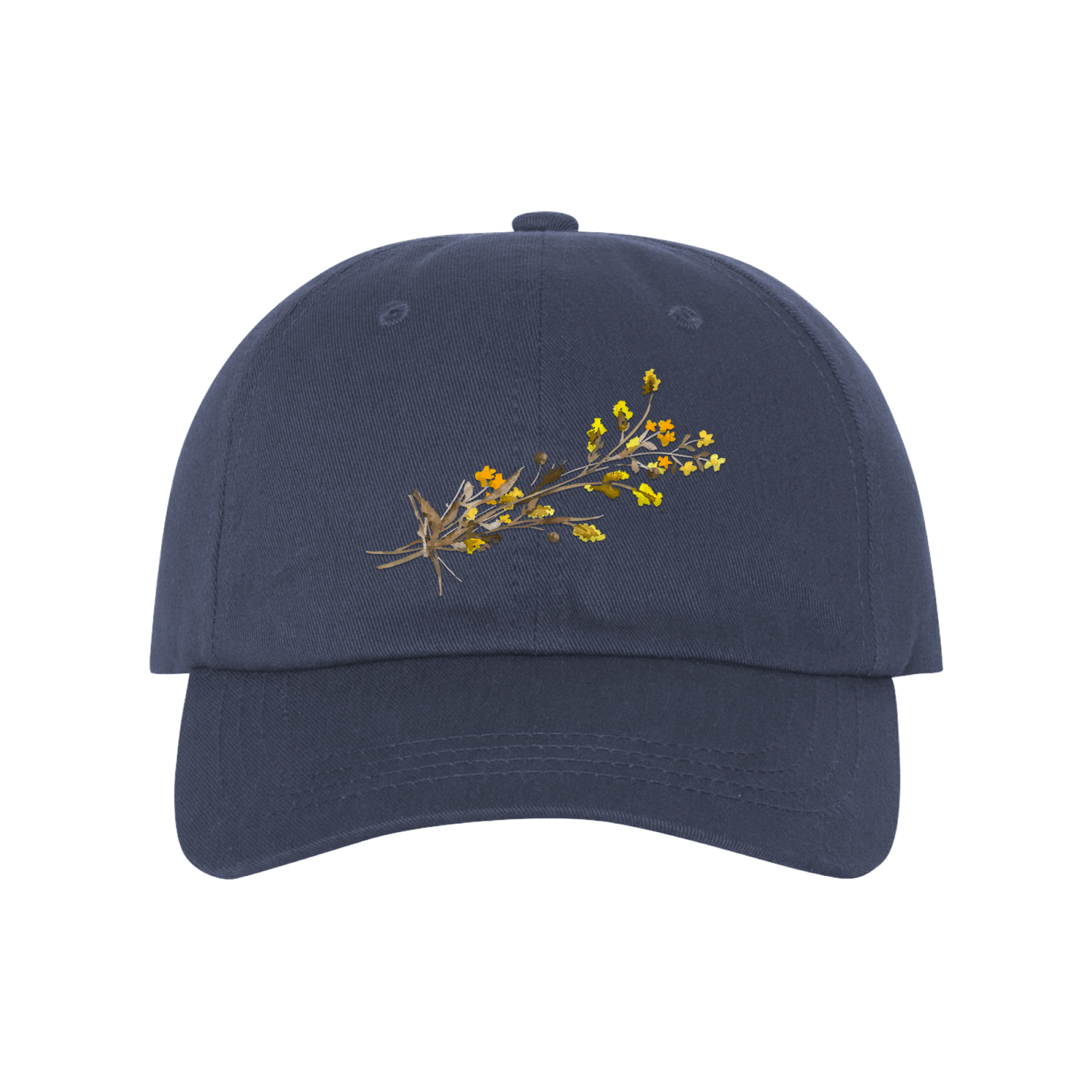 Flower Hat - Navy