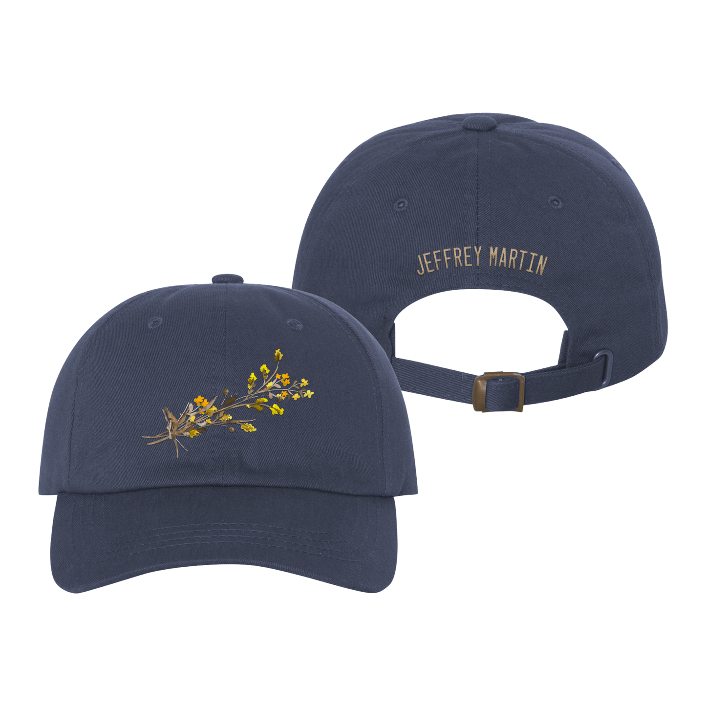 Flower Hat - Navy