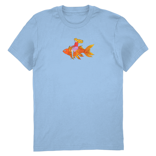 Fish Tee (Light Blue)