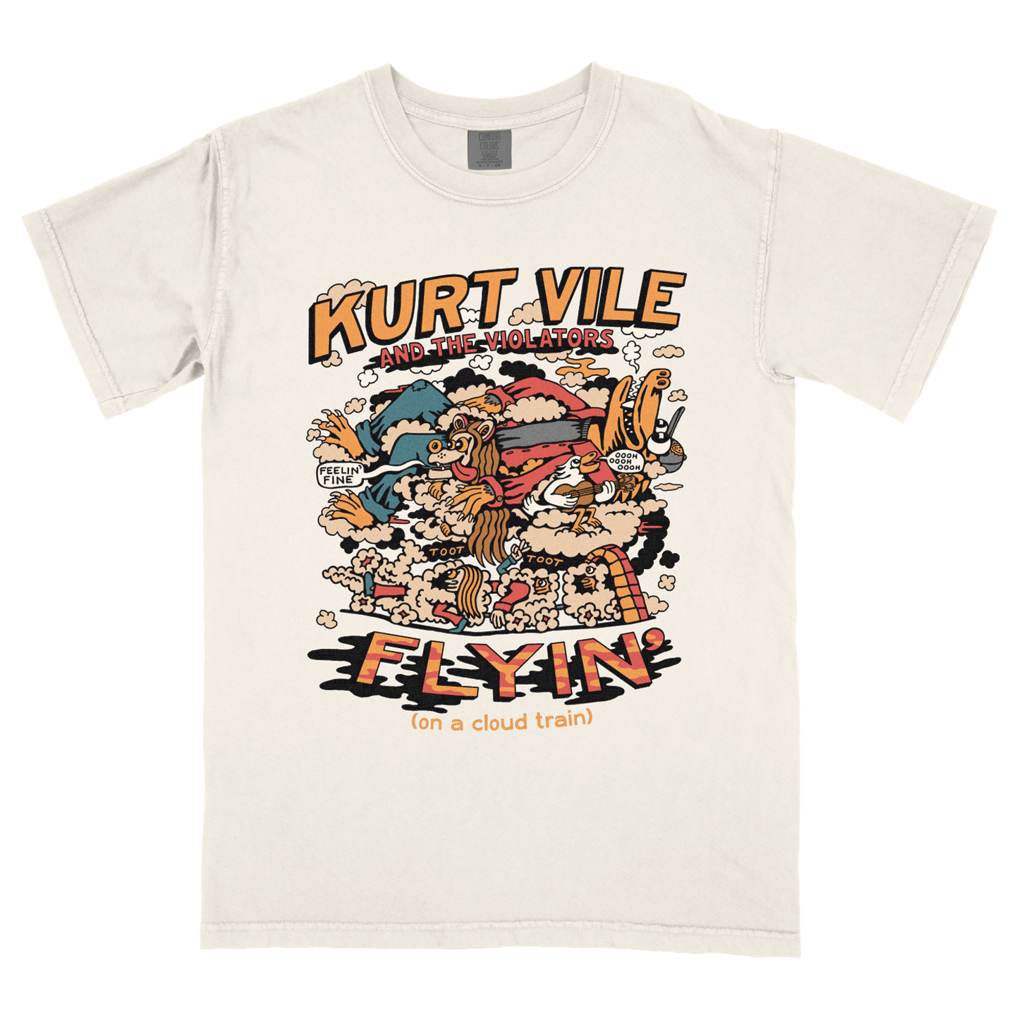 Flyin' (On a Cloud Train) Tee
