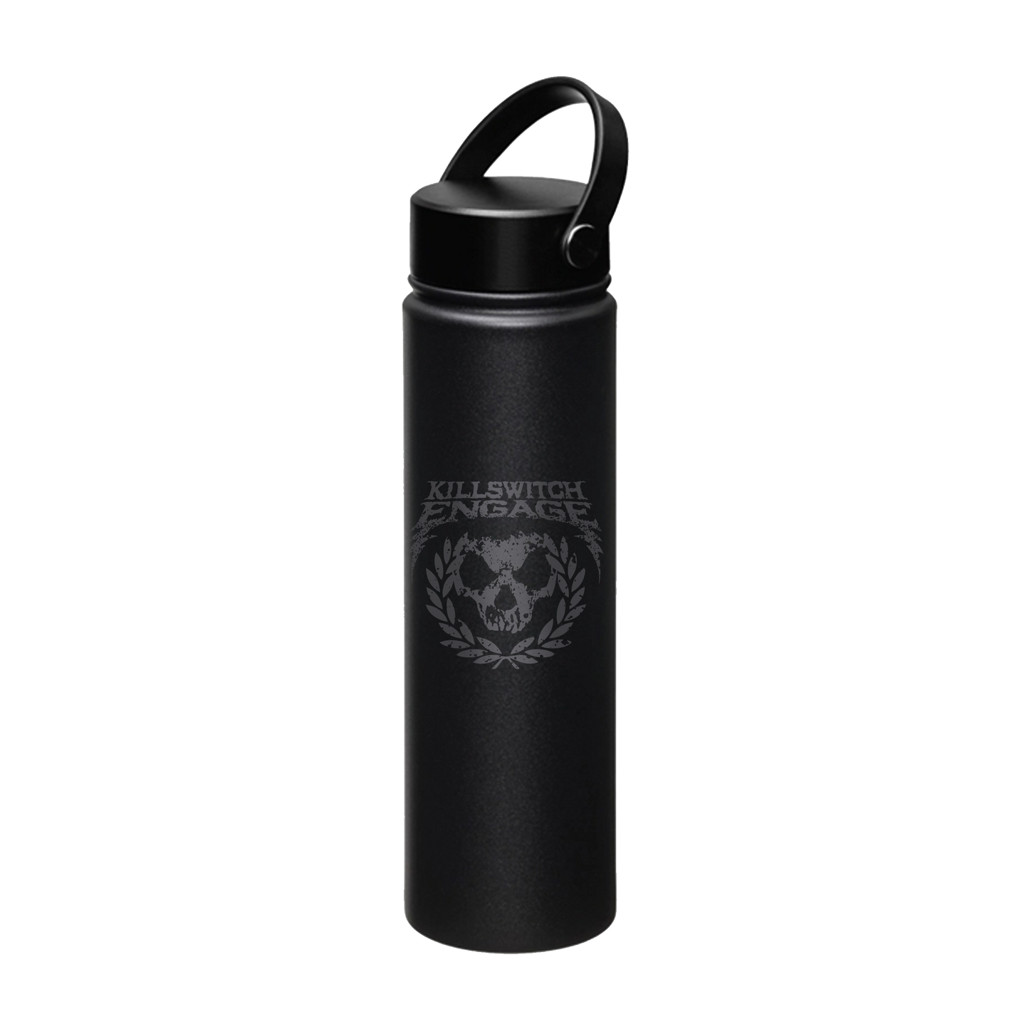 Skull Wreath Water Bottle