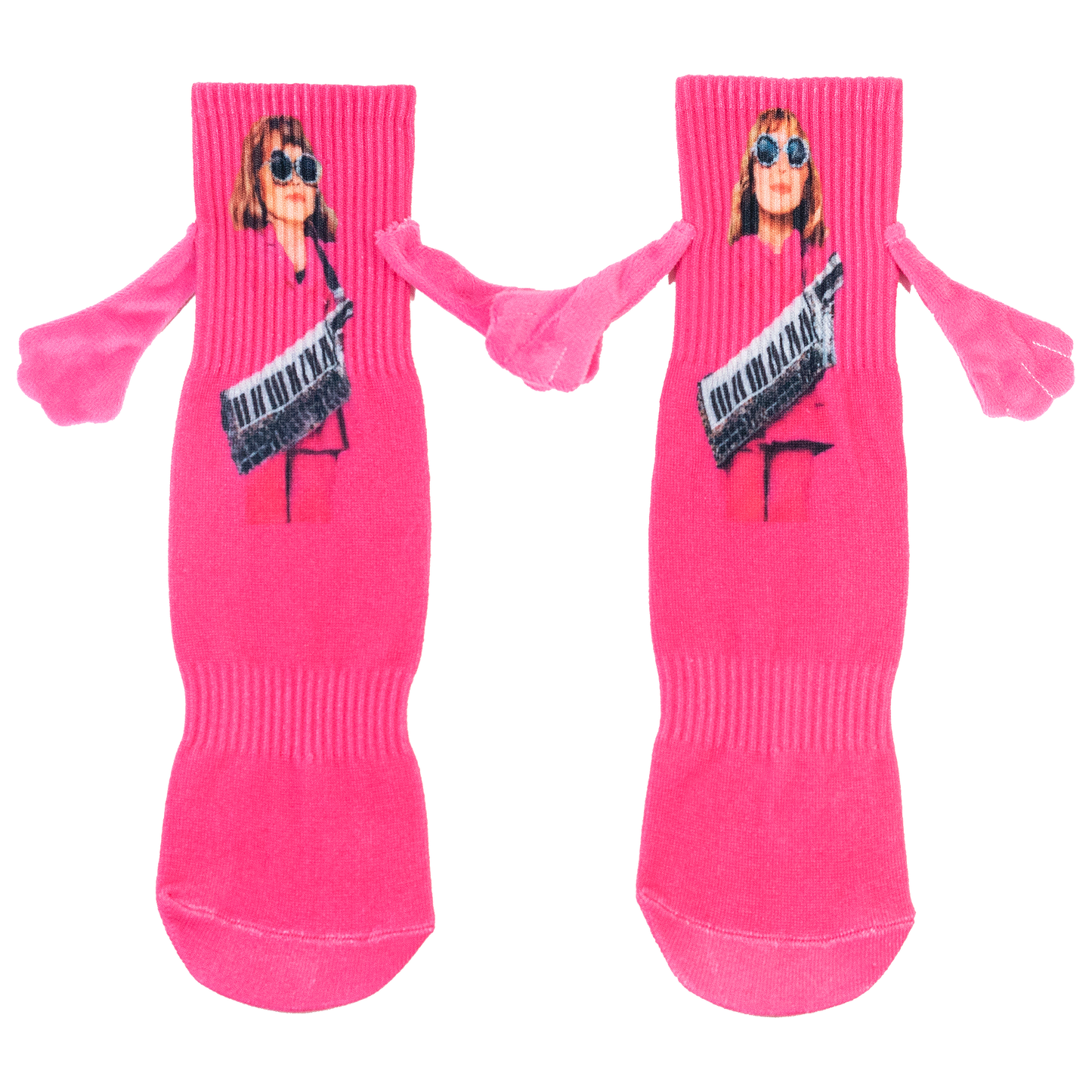 Hand Holding Socks