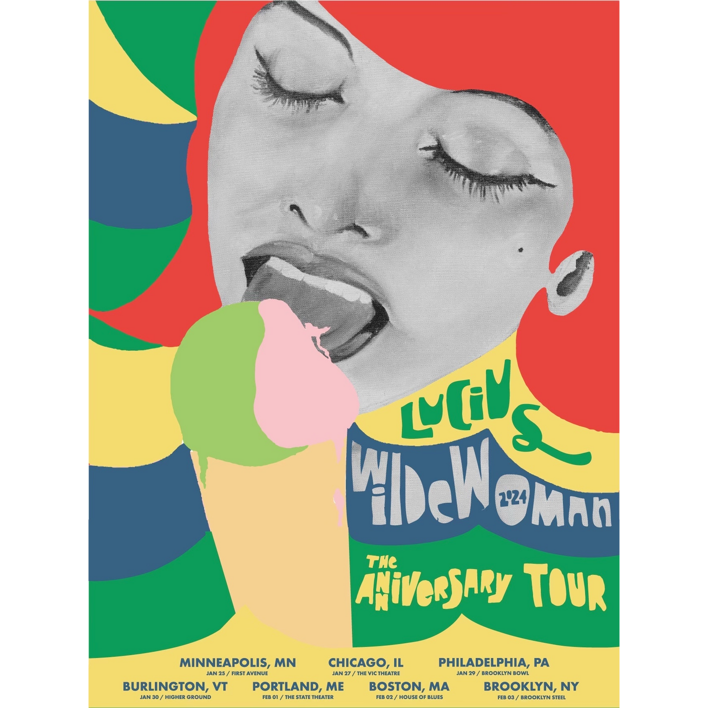 Wildewoman 2024 - The Anniversary Tour Poster