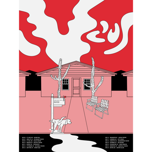 Gold Rush Tour 2025 Poster