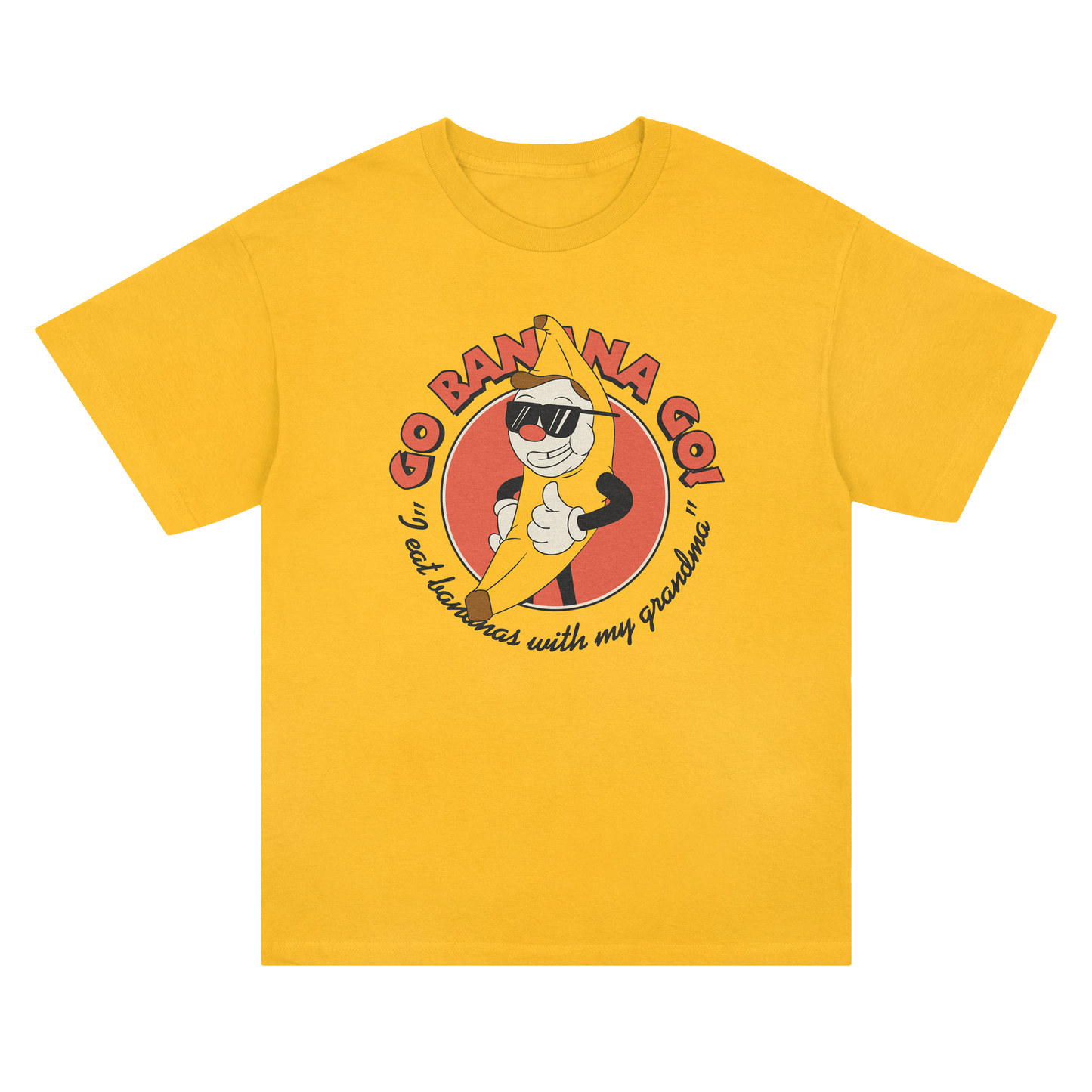 I Eat Bananas With My Grandma Tee - Kids