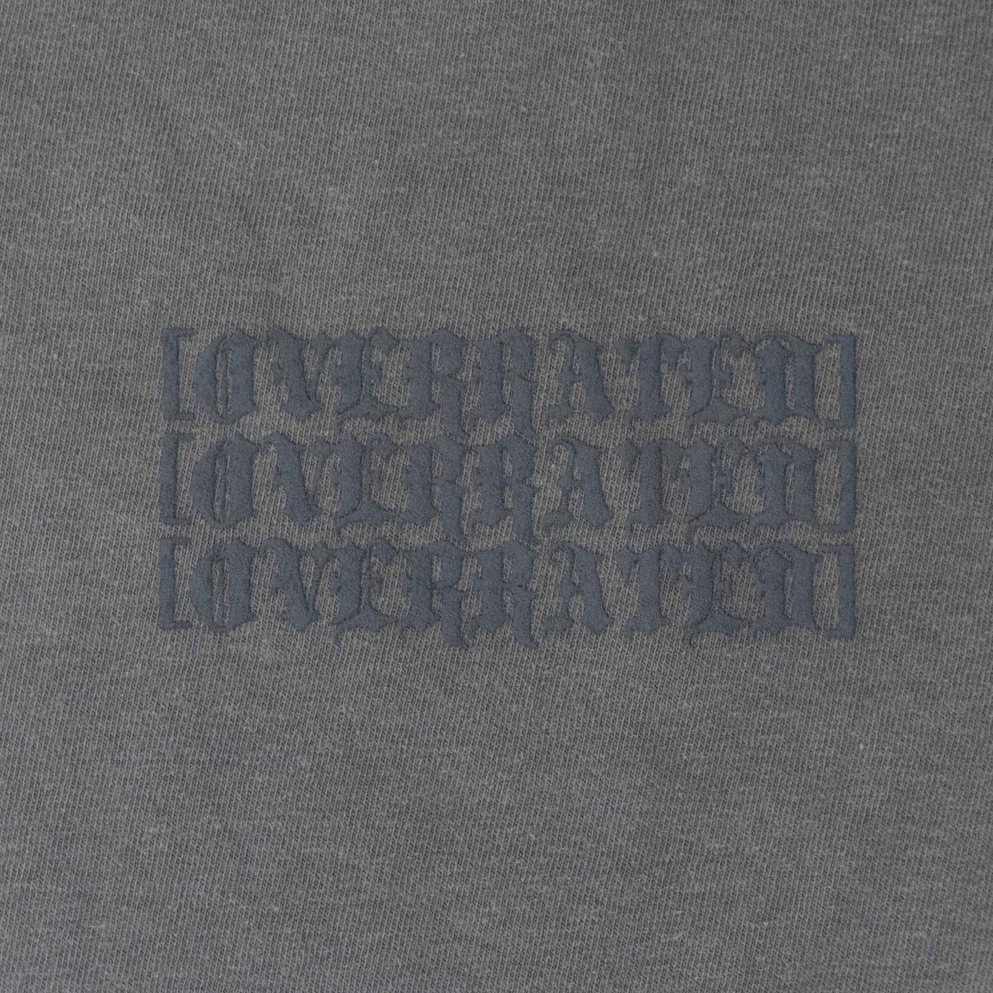 Heavyweight Stone Overrated T-Shirt w/ Puff Ink