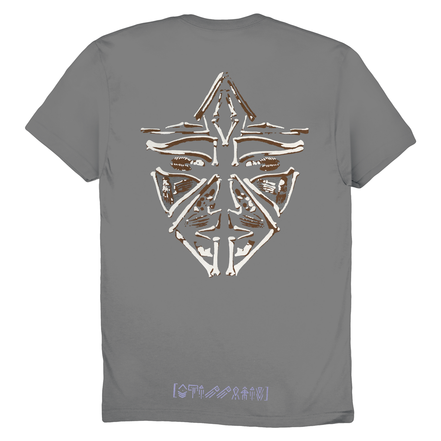 Heavyweight Stone Overrated T-Shirt w/ Puff Ink