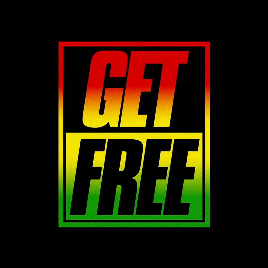 Get Free Tank (Black/Tri-Color)