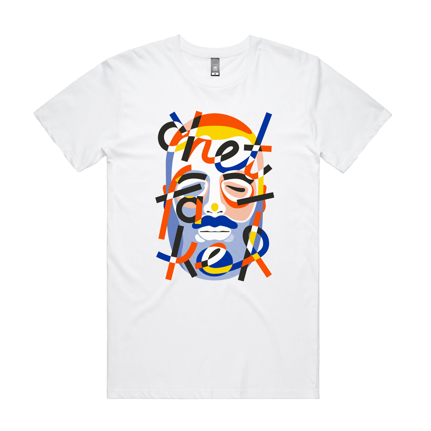 Four Color Face T-Shirt