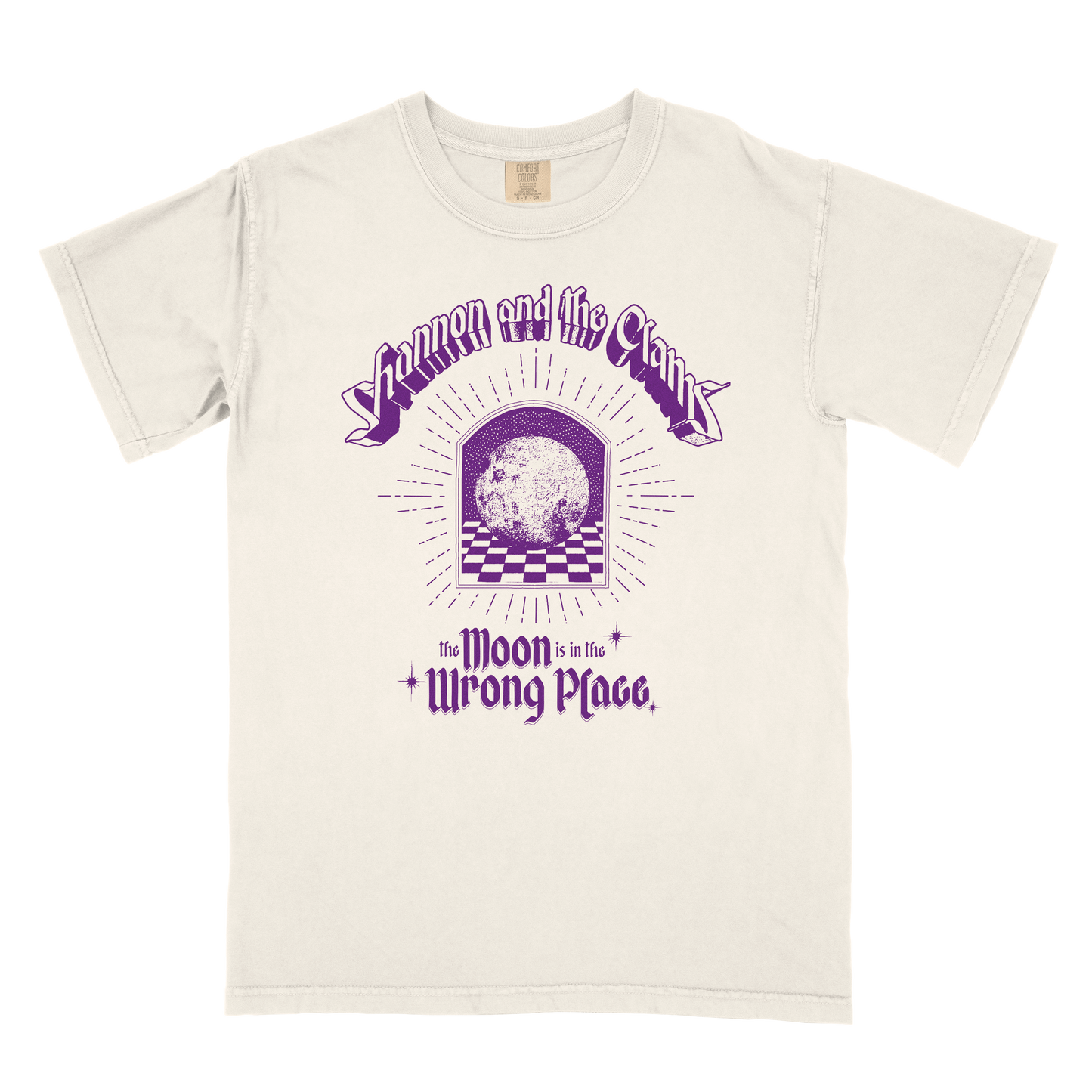 The Moon is in the Wrong Place Tee (Cream)