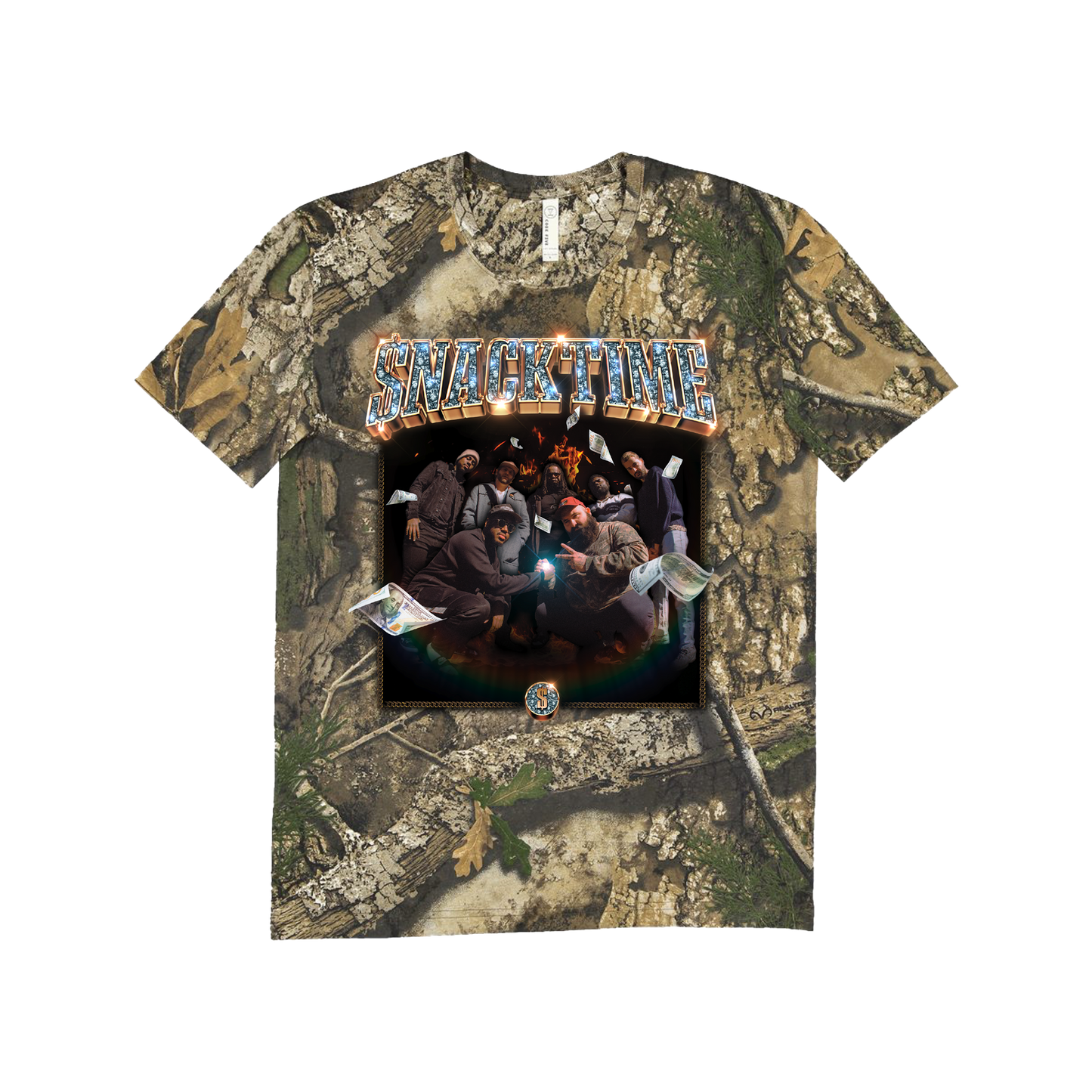 Cash Money T-Shirt - Real Tree Camo