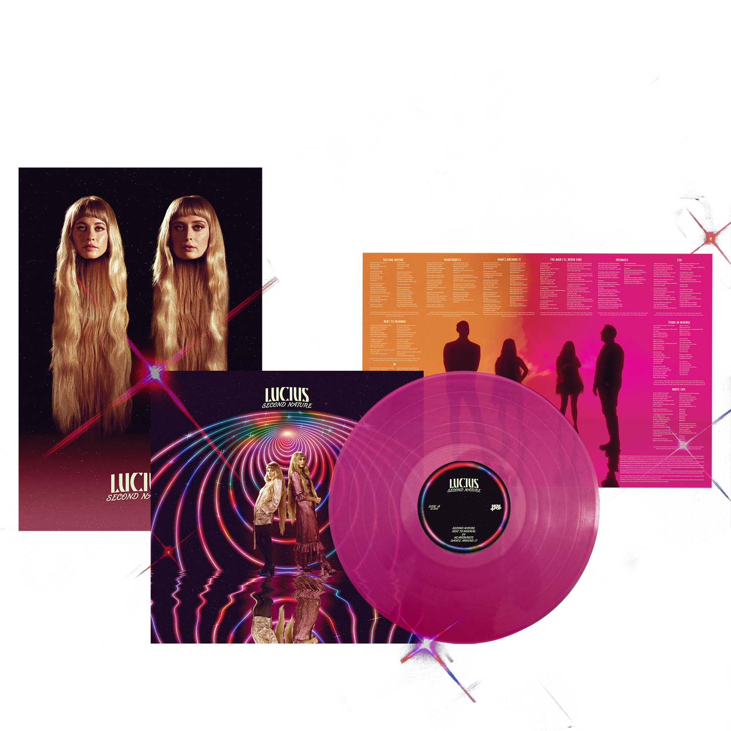 Second Nature Transparent Pink Vinyl LP