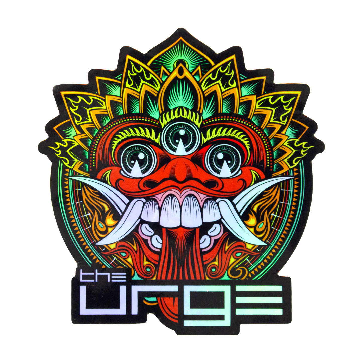 Chinese Devil Sticker