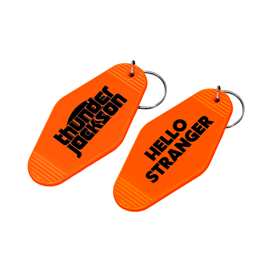 Hello Stranger Hotel Keychain