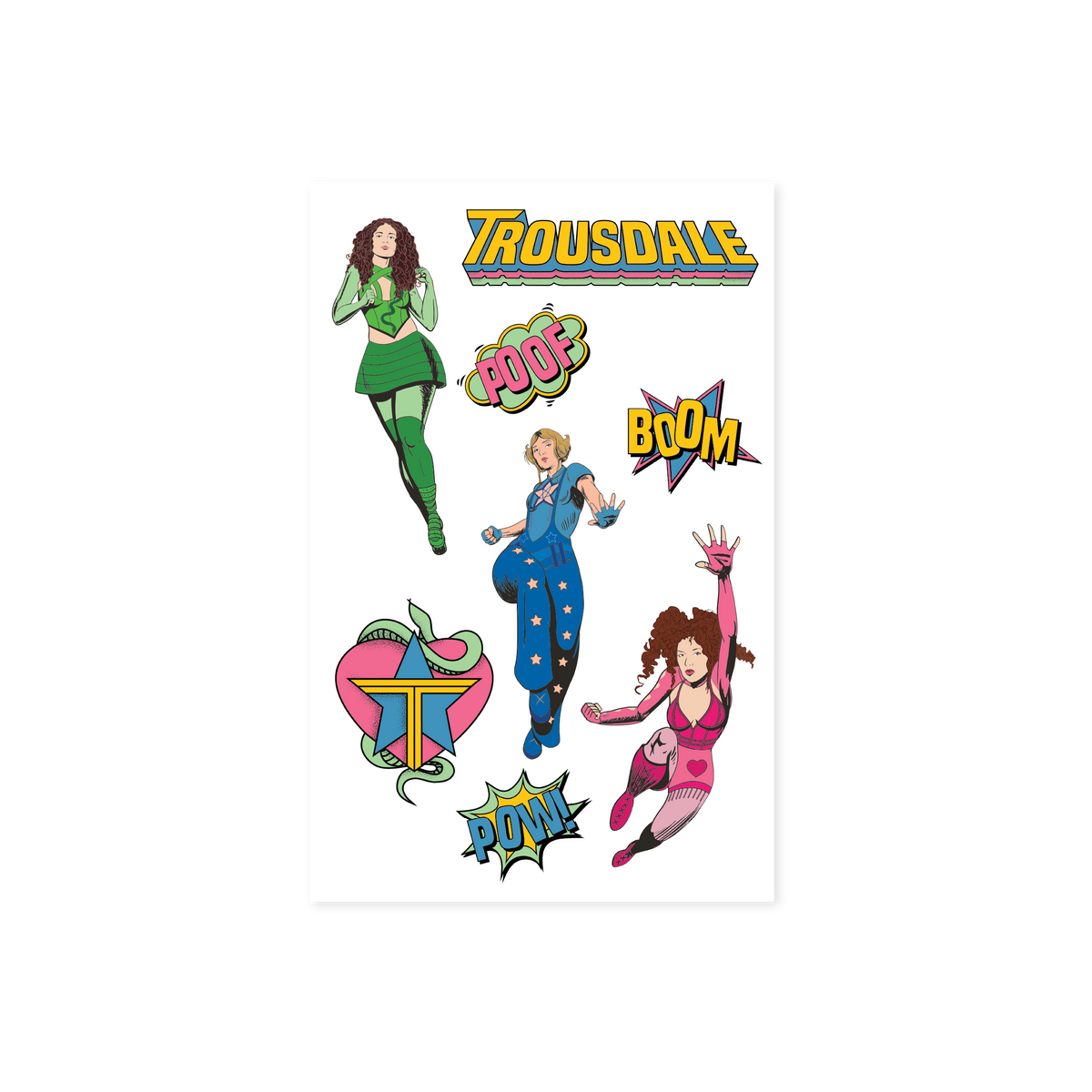 Trousdale Sticker Sheet